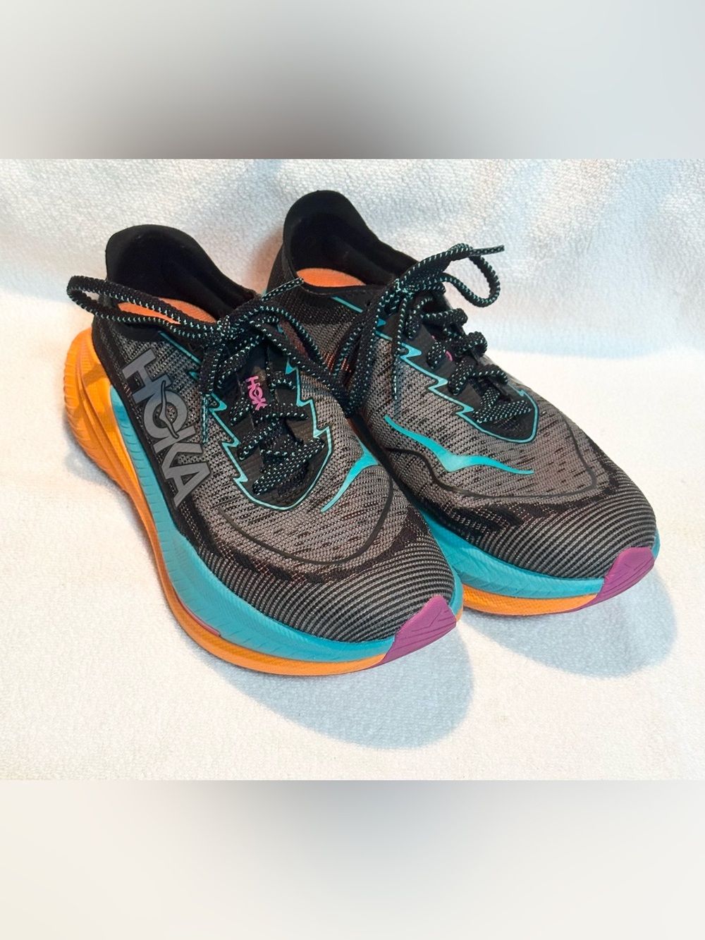 Hoka Mach X2 ladies running shoes size 7.5 wide